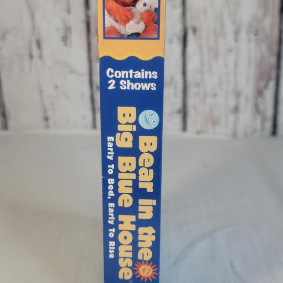 Bear in the Big Blue House - Early to Bed, Early to Rise [VHS] RARE Jim Henson - Picture 3 of 8